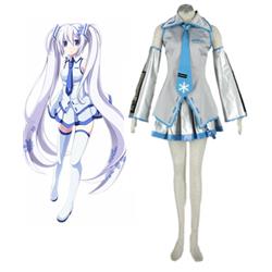 Vocaloid Snow Miku Cosplay Costume XXS XS S M L XL XXL XXXL 7 days prepare