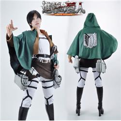 Attack on Titan Eren Jaeger The Recon Corps Uniform Outfits Cosplay Costume XXS XS S M L XL XXL XXXL 7 days prepare