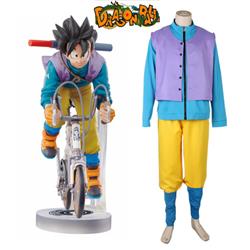 Dragonball Z Son Goku Bicycle Riding Suit Anime Cosplay Costume XXS XS S M L XL XXL XXXL 7 days prepare