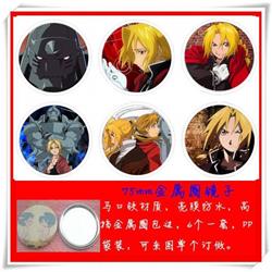 Fullmetal Alchemist Mirror 75mm 6 pcs