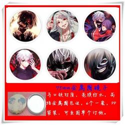 Tokyo Ghoul Mirror 75mm 6 pcs