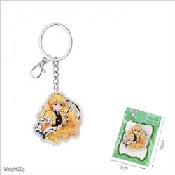 Demon Slayer Kimets Agatsuma Zenitsu Keychain pendant price for 5 pcs