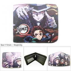 Slayer Kimets Short color picture two fold wallet-HK-524