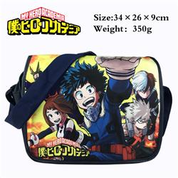 my hero academia anime 3d print school bag