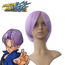 Dragonball Z Trunks Purple 40cm Anime Cosplay Wig