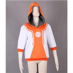 Pocket Monster Pokmon GO Team Orange Male Trainer Uniform Coat Anime Cosplay Costume XXS XS S M L XL XXL XXXL 7 days prepare
