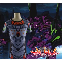 Neon Genesis Evangelion EVA-01 Test Type 3D Summer T-shirt Anime Cosplay Costume XXS XS S M L XL XXL XXXL 7 days prepare