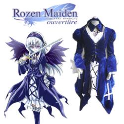 Rozen Maiden Suigintou Gothic Lolita Dress Anime Cosplay Costume XXS XS S M L XL XXL XXXL 7 days prepare