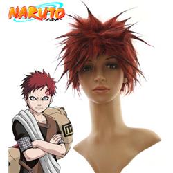 Naruto Gaara 30cm brown Cosplay Wig