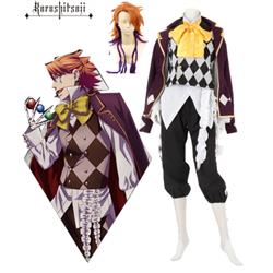 Black Butler Kuroshitsuji Noah's Ark Circus Joker Cosplay Costume XXS XS S M L XL XXL XXXL 7 days prepare