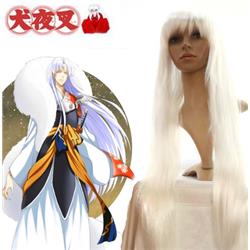 InuYasha Sesshomaru 100cm White Cosplay Wig