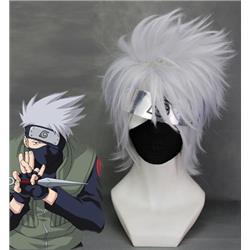 Naruto Hatake Kakashi 35cm White Cosplay wig