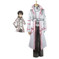 Sword Art Online Kirito Knights of the Blood White Cosplay Costume XXS XS S M L XL XXL XXXL 7 days prepare