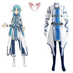 Sword Art Online ALO Alfheim online yuki asuna anime Cosplay Costume XXS XS S M L XL XXL XXXL 7 days prepare