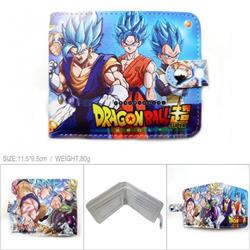 Dragon Ball Super Toriyama Akira Full color short Snap button Wallet -MK-046