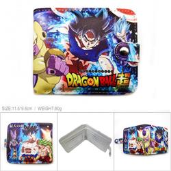 Dragon Ball Super Broli Full color short Snap button Wallet -MK-045