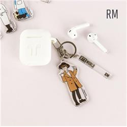 BTS Korean Celebrity RM Acrylic keychain pendant 85CM 20G price for 5 pcs