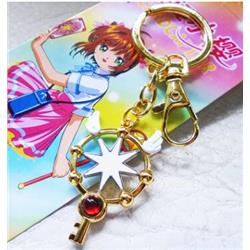 card captor sakura anime keychain