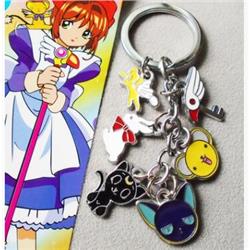 card captor sakura anime keychain