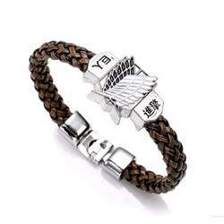 attack on titan anime bracelet