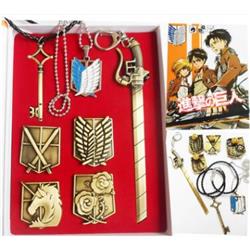 attack on titan anime weapon set