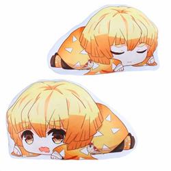 Demon Slayer Kimets Agatsuma Zenitsu Double-sided pillow 45X35X12CM