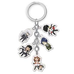 hitman reborn anime double side acrylic keychain