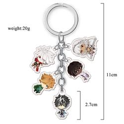 fate anime double side acrylic keychain