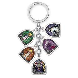 overload anime double side acrylic keychain