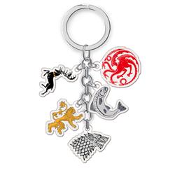 game of thrones anime double side acrylic keychain