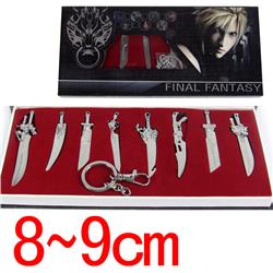 final fantasy anime weapon set