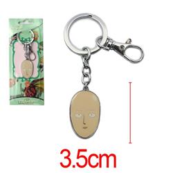 one punch man anime keychain