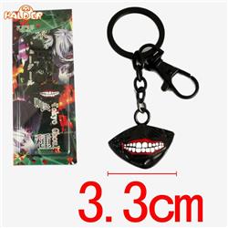 tokyo ghoul anime keychain