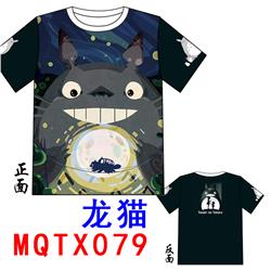 totoro 3d printed anime tshirt 2xs to 5xl