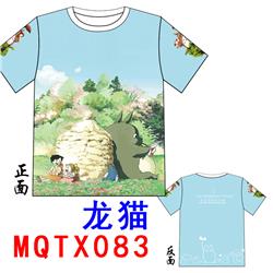 totoro 3d printed anime tshirt 2xs to 5xl