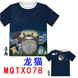 totoro 3d printed anime tshirt 2xs to 5xl