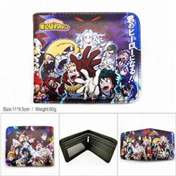 My Hero Academia Short color picture two fold wallet-HK-545