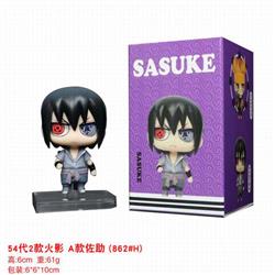 Naruto Sasuke 862#H Boxed Figure Decoration Model 6CM 61G Color box size:6X6X10CM