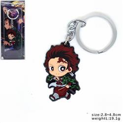 Demon Slayer Kimets Kamado Tanjirou Keychain pendant