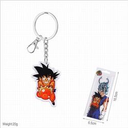Dragon Ball Son Goku Acrylic keychain pendant price for 5 pcs