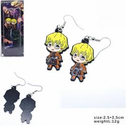 Demon Slayer Kimets Agatsuma Zenitsu Earring pendant jewelry