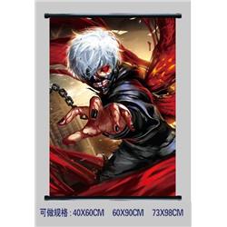 tokyo ghoul anime wallscroll