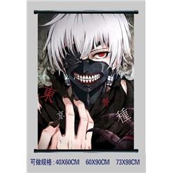 tokyo ghoul anime wallscroll