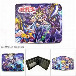 Duel Monsters Short color picture two fold wallet 11X9.5CM 60G-HK-512