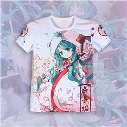 miku.hatsune anime tshirt 2xs to 5xl