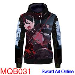 sword art online anime 3d printed hoodie 2xs to 4xl