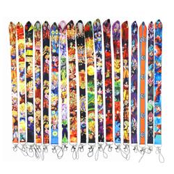 dragon ball anime Lanyard keychain price for 10 pcs random selection