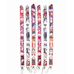 tokyo ghoul anime Lanyard keychain price for 10 pcs 92cm random selection