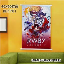 rwby anime wallscroll