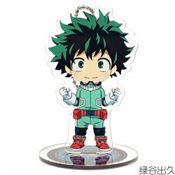 My Hero Academia Midoriya Izuku Q version soma Small Standing Plates Acrylic keychain pendant 8-9CM